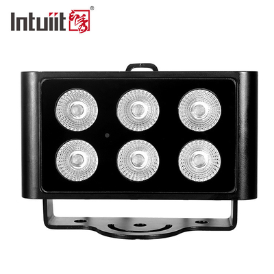 ওয়াটারপ্রুফ আউটডোর লেড পার লাইট স্টেজ 6x5w সিটি কালার ওয়াশ ওয়াল ওয়াশার LED ফ্লাড লাইট