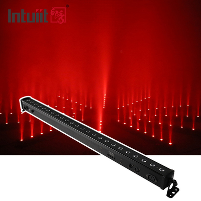 ওয়্যারলেস DMX LED ওয়াশ বার 12x2w RGBW 4 ইন 1 LED ওয়াল ওয়াশার লাইট ওয়েডিং ডেকোরেশন