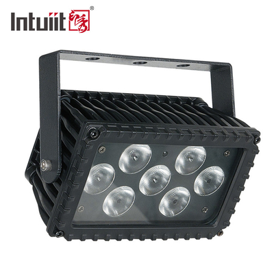 শক্তিশালী 7x3W RGB LED বন্যা বহিরঙ্গন চার্চ বিল্ডিং সম্মুখের আলো স্কোয়ারের জন্য