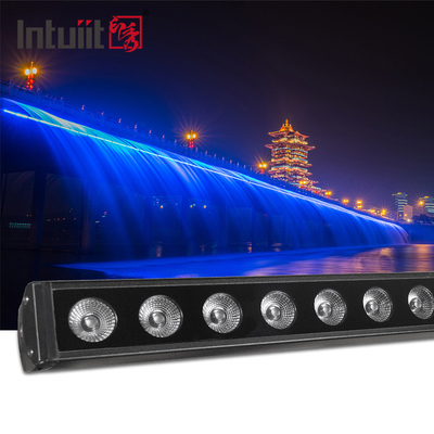 ফ্যাক্টরি কাস্টমাইজেশন ওয়াটারপ্রুফ 16x5w Rgbw 4in1 LED ওয়াল ওয়াশার আউটডোর বার লাইট স্টেজ পারফরম্যান্সের ফুটলাইটের জন্য