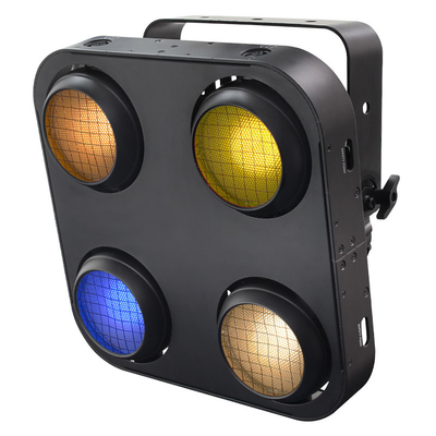 4 চোখ LED ব্লাইন্ডার লাইট 4x90W RGB 3 ইন 1 ম্যাট্রিক্স ব্লাইন্ডার পার্টি ডিজে ডিস্কো স্টেজ লাইট