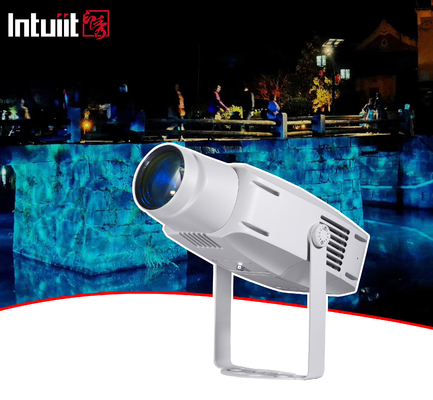 গোবো প্রজেক্টর 400W নেতৃত্বাধীন লেজার লোগো লাইট প্রজেক্টর আউটডোর প্রজেক্টর সিস্টেম সাইন লাইট