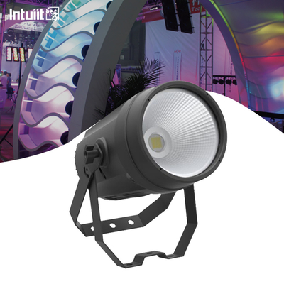 200W আউটডোর ওয়াটারপ্রুফ COB LED PAR ক্যান Dmx 512 ওয়াশ স্টেজ আলো