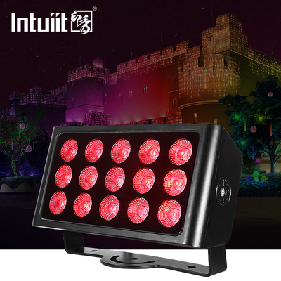 বহিরঙ্গন বন্যা আলো 80W জলরোধী 15pcs 4in1 Rgbw নেতৃত্বাধীন সিটি রঙ ওয়াশ আলো