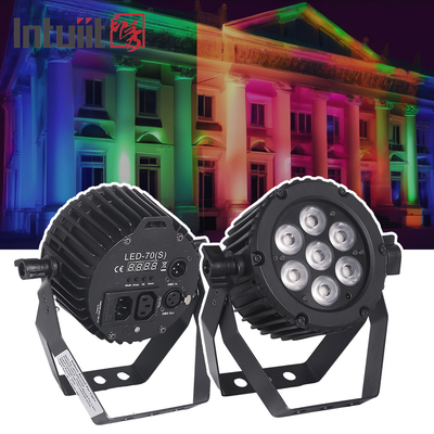 22 ওয়াট অ্যালুমিনিয়াম LED পার লাইট DMX 512 পার্টি ক্লাব ডিস্কো আলোর RGBW 3in1 LED পার ক্যান স্টেজ লাইট