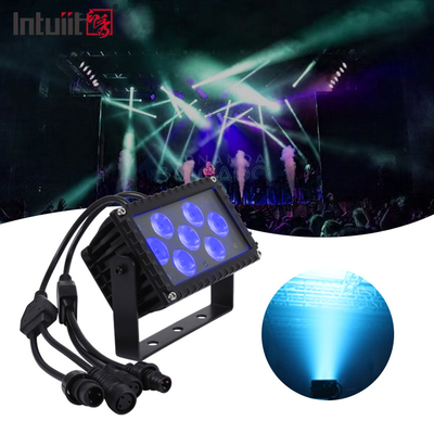 7x3W LED আউটডোর আইপি 66 জলরোধী 25 ডিগ্রি ডাই-কাস্টিং অ্যালুমিনিয়াম আর্কিটেকচারাল প্রজেকশন ফ্লাডলাইট ফেসেড লাইট