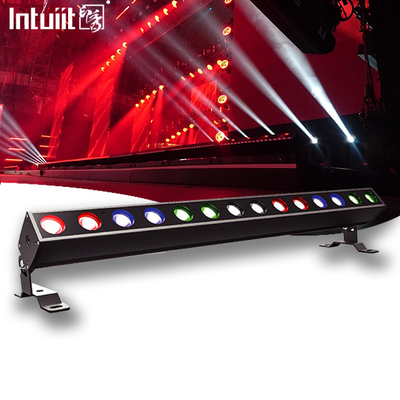 স্টেজ নেতৃত্বাধীন DMX লাইট বার 14x10W RGBW 4IN1 LED ওয়াল ওয়াশ লাইট স্ট্রব ওয়াল ওয়াশার বার গির্জা পার্টি জন্য ডিজে স্টেজ