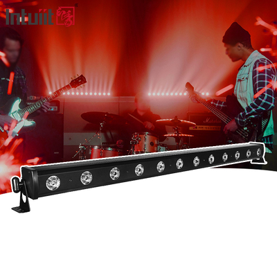 12x2W RGBW LED স্টেজ লাইট 4in1 সাউন্ড অ্যাক্টিভেটেড নিয়ন্ত্রিত ডিজে লাইট বার চার্চ বিয়ের আলো নেতৃত্বাধীন ওয়াল ওয়াশার