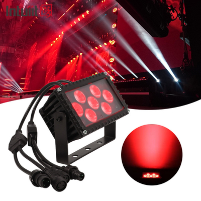 7x3W LED আউটডোর ডাই-কাস্টিং অ্যালুমিনিয়াম আর্কিটেকচারাল প্রজেকশন ফ্লাডলাইট ফেসড লাইট