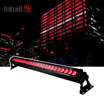 আউটডোর আইপি 65 24 পিসি LED স্টেজ লাইট DMX RDM LED ওয়াল ওয়াশ লাইট 24 চোখ RGB LED বার লাইট সহ