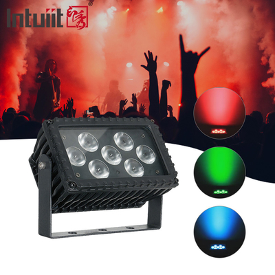 7x3W LED আউটডোর আইপি 66 ডাই-কাস্টিং অ্যালুমিনিয়াম আর্কিটেকচারাল প্রজেকশন ফ্লাড লাইট ফেসড লাইট