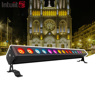 16x5w ওয়াটারপ্রুফ ওয়াল ওয়াশার লাইট RGBW LED বার স্টেজ লাইট নাইটক্লাব বিয়ের পার্টির জন্য
