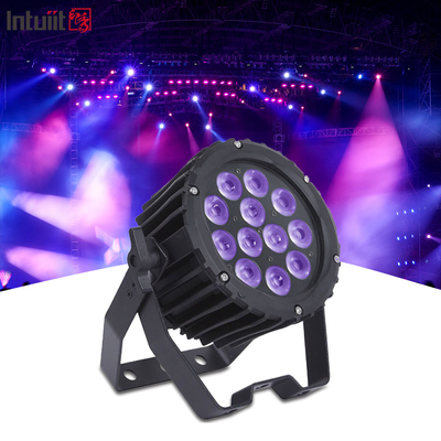 উচ্চ উজ্জ্বলতা 12x3W 3In1 Rgb Led Par Light 12 Led Par Can স্টেজ লাইট বার ডিজে বিয়ের