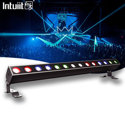 DMX RGBW রঙ পরিবর্তন 14x10w ওয়াশ বার লাইট আইপি 65 নেতৃত্বাধীন ওয়াল ওয়াশার আউটডোর