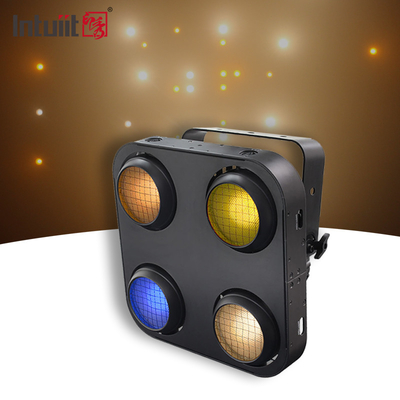 আইপি 65 4x90W সিওবি ব্লাইন্ডার আউটডোর ওয়াটারপ্রুফ 4 চোখ এলইডি স্টেজ ব্লাইন্ডার লাইট
