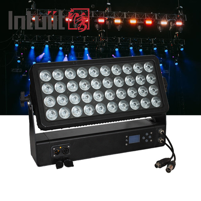 সিটি কালার ওয়াশ 400W LED ওয়াল ওয়াশার লাইট RGBW 4in1 অ্যালুমিনিয়াম খাদ IP65 DMX512