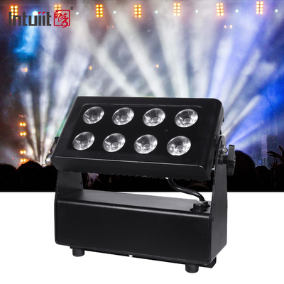 LED ব্যাটারি পার 8X15W নেতৃত্বাধীন প্যারে লাইট RGBW 4in1 8pcs 15W ব্যাটারি প্যারে লাইট DMX512 স্টেজ লাইট