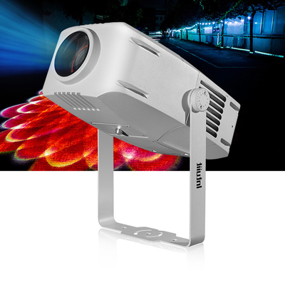 গোবো প্রজেক্টর আউটডোর 400W ওয়াটারপ্রুফ বিজ্ঞাপন কাস্টমাইজড লোগো ফুল কালার 50W LED ওয়াটারপ্রুফ লোগো প্রজেক্টর