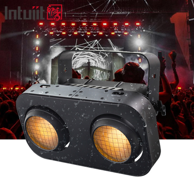 COB 2x90W শ্রোতা অন্ধ 2 চোখ অন্ধ স্টুডিও মঞ্চ আলো স্ট্রোব আলো