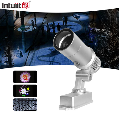 60W কাস্টম লোগো গোবো প্রজেক্টর বিজ্ঞাপন আলো LED সাইন ওয়াল প্রজেকশন ল্যাম্প আউটডোর ওয়াটারপ্রুফ আইপি 65 এইচডি