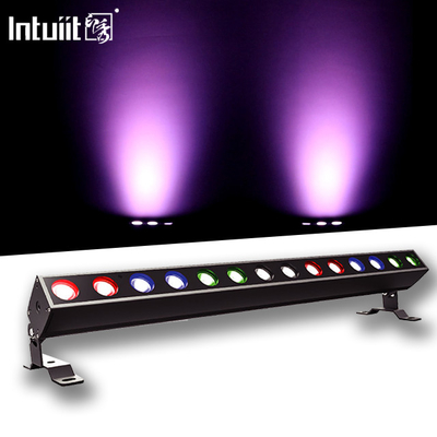 Dmx 14X10W RGBW 4in1 ইনডোর আউটডোর স্টেজ লাইট LED ওয়াল ওয়াশার স্টেজ লাইট