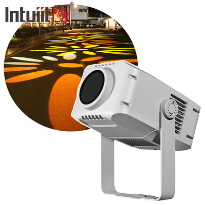 100W LED ঘোরানো আউটডোর বিজ্ঞাপন জলরোধী নেতৃত্বাধীন গোবো লোগো প্রজেক্টর হালকা