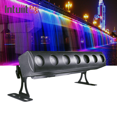 7x15W RGBW DMX LED ওয়াশ বার লাইট ডিস্কো স্টেজ ইভেন্টস পার্টি বিবাহের জন্য প্রকল্প ওয়াশার লাইট