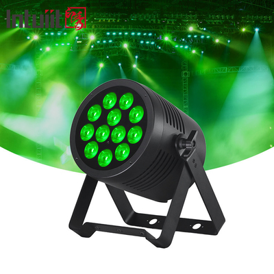 LED Par Light 12*20W 6 in 1 RGBWA-UV Par Can স্টেজ লাইট পার্টি বার KTV এফেক্ট ডিজে আলো