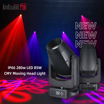 IP66 বীম / স্পট / ওয়াশ BSW 280w CMY LED মুভিং হেড বীম ওয়াশ স্পট লাইট ডিস্কো স্টেজ লাইট