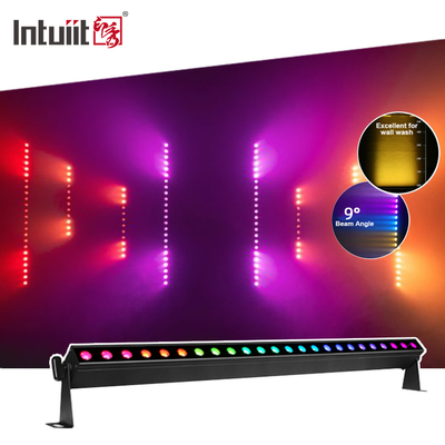উচ্চ গুণমান সম্পন্ন 24X2W ব্যাটারি চালিত RGBW 4in1 DMX512 স্টেজ লাইট এলইডি ওয়াল ওয়াশার