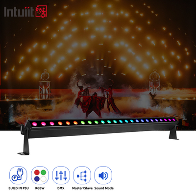 24x2W DMX LED BAR RGBW 4IN1 LED স্টেজ Dmx512 ওয়াল ওয়াশার ইনডোর ব্যবহার ডিজে ডিস্কো লাইট