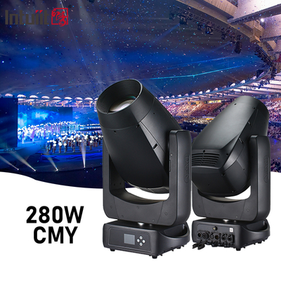 নতুন আগমন IP66 280W LED মুভিং হেড স্টেজ লাইট বিএসডাব্লু সিএমওয়াই বিম স্পোর্ট ওয়াশ আউটডোর ব্যবহারের জন্য