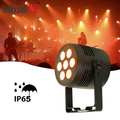7x20w IP65 DMX512 স্টেজ বার পার্টি লাইট RGBWA-UV 6in1 LED পার ক্যান লাইট ডিজে ডিস্কো পার্টি
