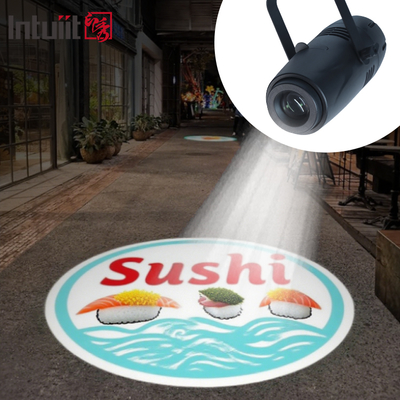 বিজ্ঞাপনের জন্য 40W কাস্টম LED গোবো প্রজেক্টর স্ট্যাটিক বা ডায়নামিক ইমেজ