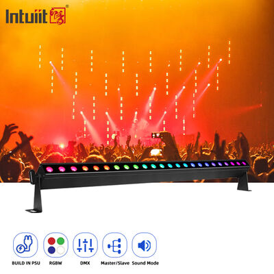24X2W 4in1 RGBW LED ওয়াল ওয়াশার লাইট LED লং বার লাইট DMX 512
