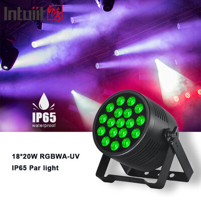 IP65 18x20w RGBAW UV Led Par Uplight Waterproof Led Par Light