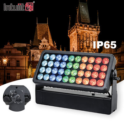 প্রোফেশনাল আউটডোর আইপি 65 400W LED ফ্লাডলাইট ওয়াটারপ্রুফ আরজিবিডাব্লু 4 ইন 1 আর্কিটেকচারাল ওয়াশ লাইট বিল্ডিং ফ্যাসেড ল্যান্ডস্কেপ জন্য