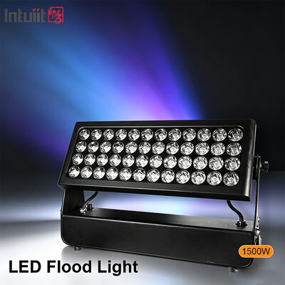 1500W উচ্চ শক্তি RGBW 4in1 LED স্টেজ ফ্লাড লাইট DMX512 থিয়েটার টিভি স্টুডিও কনসার্ট ইভেন্ট ওয়াশ আলো