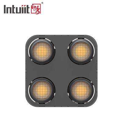 DMX512 কন্ট্রোল আরজিবি এলইডি ইফেক্ট ডিস্কো লাইট ফোর হেড লেড ব্লাইন্ডার লাইট 1800K 3000K অ্যাডজাস্টেবল