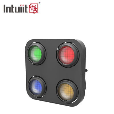 ডিজে লেড ব্লাইন্ডার লাইট 4x90W RGB 3 ইন 1 4 আই ম্যাট্রিক্স ব্লাইন্ডার ডিস্কো স্টেজ লাইট