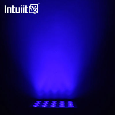 60Hz RGBW 4 ইন 1 LED স্টেজ ফ্লাড লাইট ম্যাট ব্ল্যাক হাউজিং