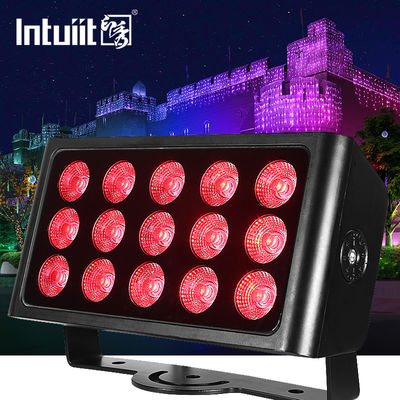 লাইভ ইভেন্টের জন্য 4 কালার Rgbw 4 In 1 Outdoor Led Wash Effect Stage Flood Light 15pcs 80watt Dmx
