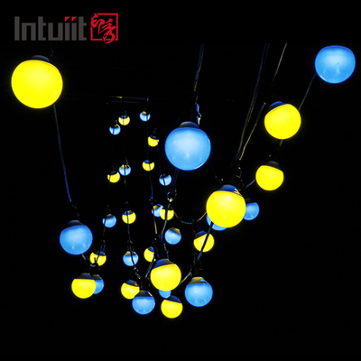 116W LED স্টেজ লাইট বাল্ব IP54 RGBW পার্টি LED স্ট্রিং লাইট ক্রিসমাস ডেকোরেশন