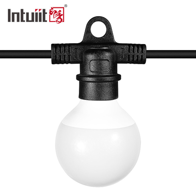 DMX RGB বাল্ব ক্রিসমাস LED স্ট্রিং লাইট হলিডে আউটডোর ফেইরি লাইট