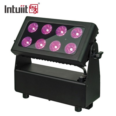 কনসার্ট RGBW আপলাইটের জন্য DMX512 ব্যাটারি চালিত LED স্টেজ লাইট