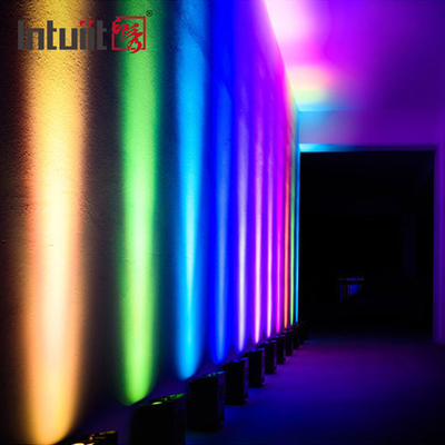 ওয়্যারলেস Dmx ব্যাটারি চালিত LED পার আপলাইট 4*12W RGBAW UV 4 in 1 ডিজে বিয়ের জন্য