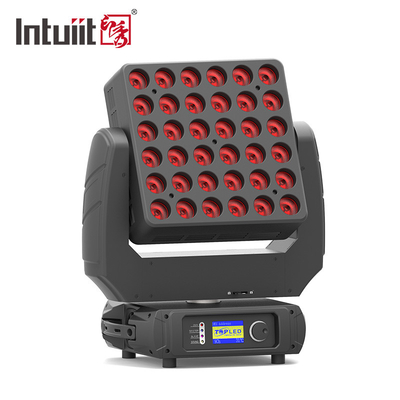 ইভেন্ট ডিজে সরঞ্জামের জন্য 36pcs 10W RGBW IP20 ম্যাট্রিক্স লেড স্টেজ লাইটিং